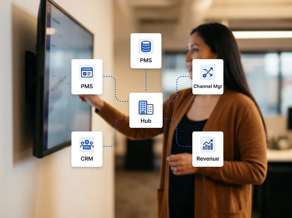 Team working with Opera PMS, Toast, Square, and OpenTable hospitality platforms
