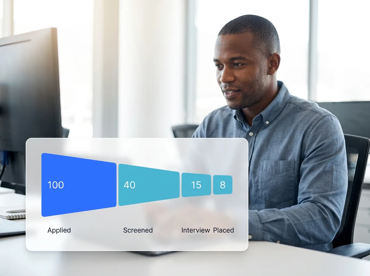 High-volume resume processing and candidate data entry for staffing agencies